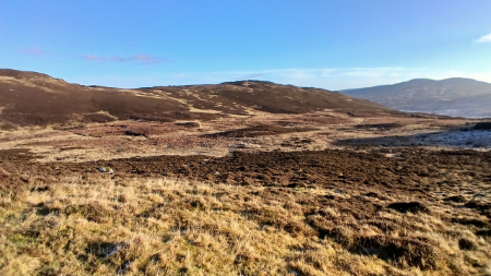 Approach to Crungie Dubh.